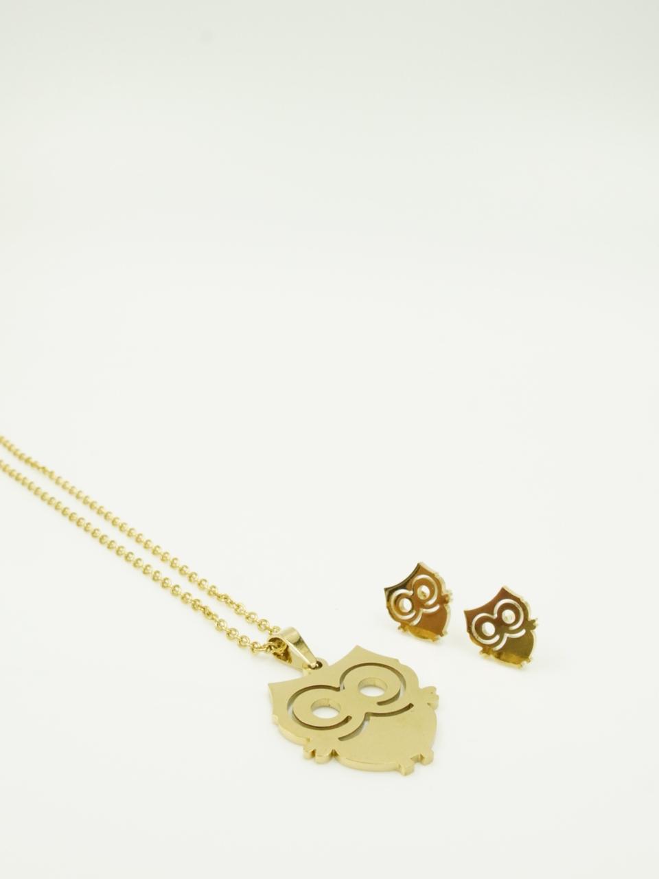 Miniatura 2 de JUEGUITO ECO BUHO DORADA